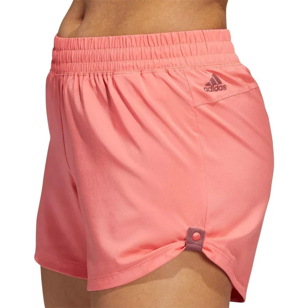NEW Adidas Women's Pacer Snap Woven Shorts - Picture 4 of 5